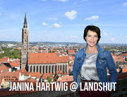„Um Himmels Willen“-Fans können sich freuen. Janina Hartwig kehrt für einen Film an den Seriendrehort Landshut zurück (©Foto: Agentur Schneider-Press/ W.Breiteneicher)